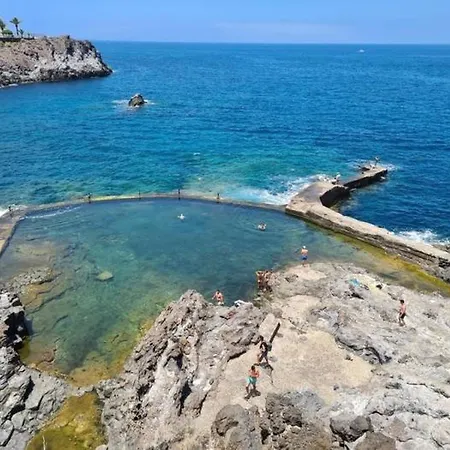 Lejlighed The Stone Apartment, Gigantes, Heated Pool Acantilado de los Gigantes